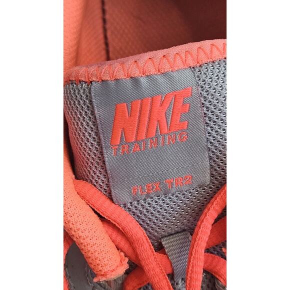 Nike Women’s Training Flex TR 2 Grey / Neon Pink Running Shoes Sneakers Size 9.5 - Picture 6 of 7